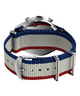 TW2Y15800 Timex Weekender New England Chronograph 40mm Eco-Conscious Fabric Strap Watch Caseback with Attachment Image