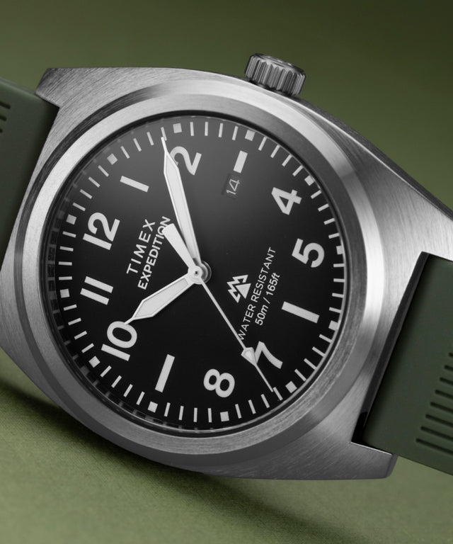 TW2Y18000 Expedition® Capstone 39mm Silicone Strap Watch Campaign Key Silhouettes (Beauty shots) Image