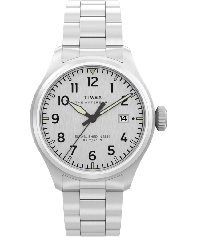 TW2Y18800 Waterbury Ace 41mm Stainless Steel Bracelet Watch Primary Image
