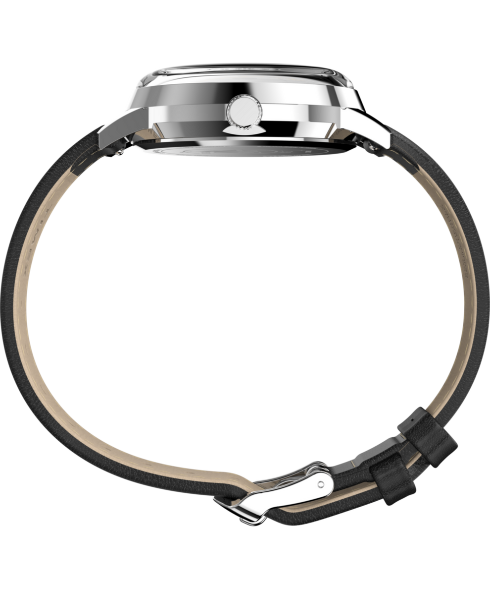 TW2Y19900 Timex x Peanuts® Marlin® 75th Anniversary Edition 38mm Leather Strap Watch  Profile Image