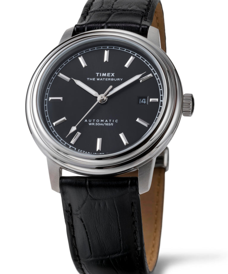 TW2Y23000 Waterbury Metropolitan Automatic 41mm Leather Strap Watch  Campaign Key Silhouettes (Beauty shots) Image