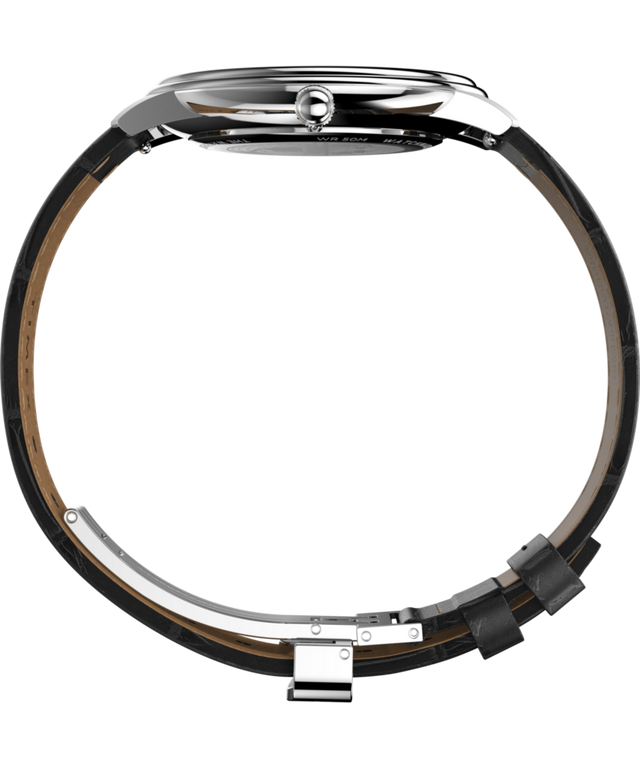 TW2Y23100 Waterbury Metropolitan Sub-Second 39mm Leather Strap Watch  Profile Image