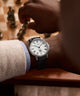 TW2Y23100 Waterbury Metropolitan Sub-Second 39mm Leather Strap Watch  Primary Wrist Image