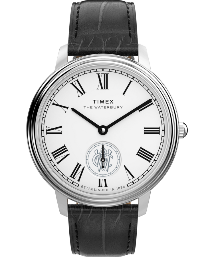 TW2Y23100 Waterbury Metropolitan Sub-Second 39mm Leather Strap Watch  Primary Image