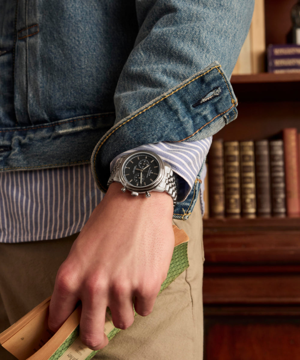Waterbury Metropolitan Chronograph 41mm Stainless Steel Bracelet