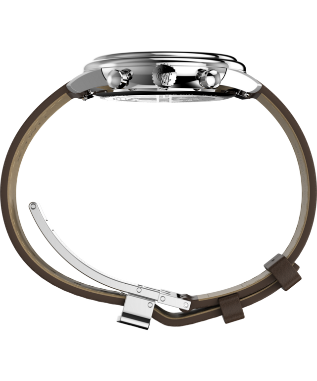 TW2Y23500 Waterbury Metropolitan Chronograph 41mm Leather Strap Watch  Profile Image