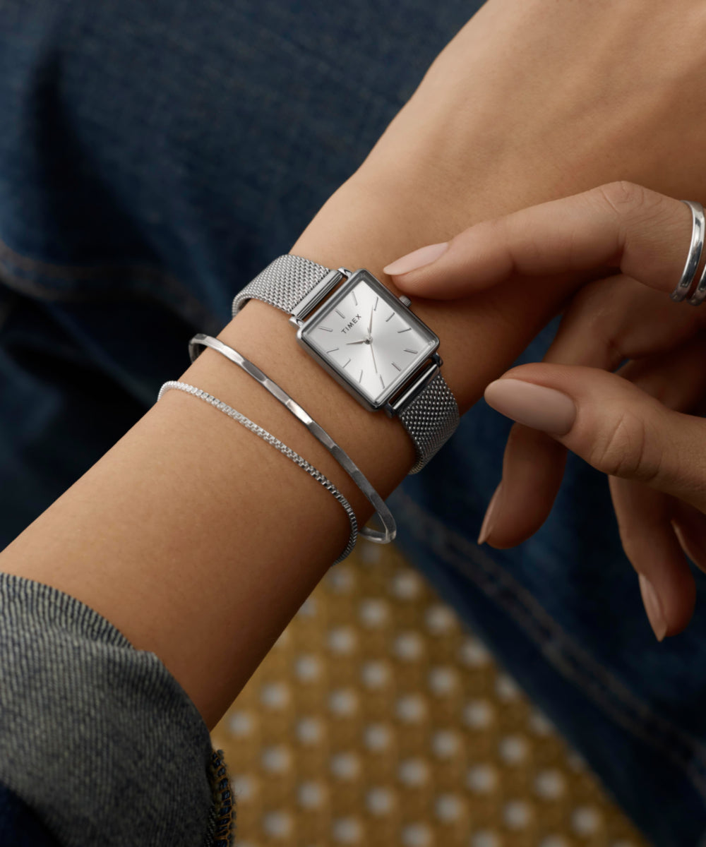 Transcend 22mm Stainless Steel Bracelet Watch - TW2Y26300 | Timex UK
