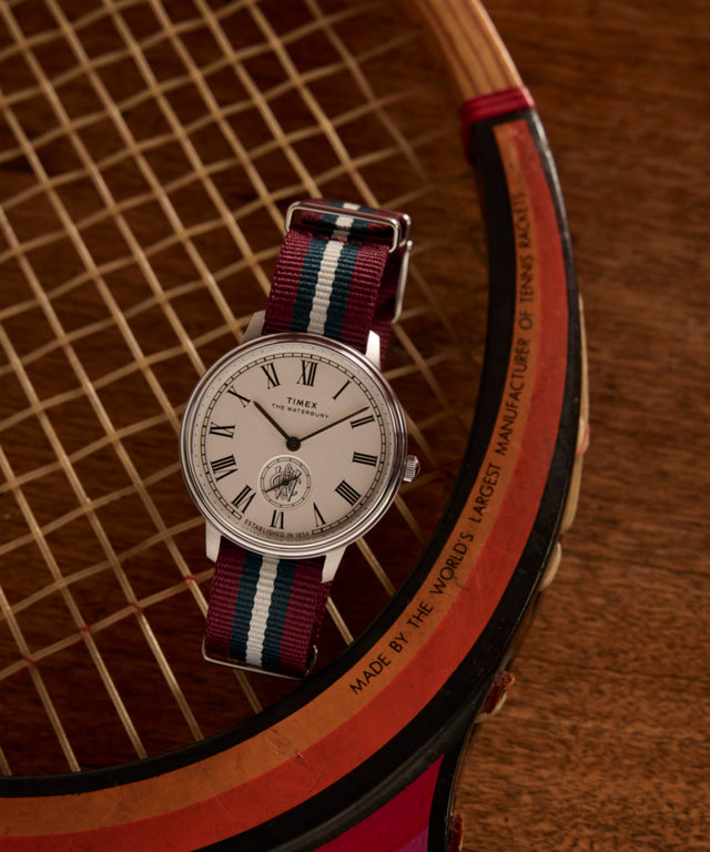 TW2Y27600 Waterbury Metropolitan Sub-Second 39mm Fabric Strap Watch Campaign Key Silhouettes (Beauty shots) Image