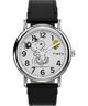 TW2Y31000 Peanuts® x Timex Weekender Snoopy Dancing 38mm Leather Strap Watch Primary Image