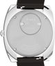TW2Y31300 Q Timex® 1972 World Time 39mm Leather Strap Watch Caseback Image