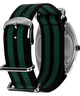 TW2Y34700 Q Timex® 1975 Enigma 37mm Fabric Strap Watch Caseback with Attachment Image