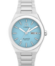 TW2Y35200 Q Timex® Continental Day and Date 39mm Stainless Steel Bracelet Watch Primary Image