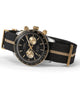 TW2Y35400 Waterbury Heritage Chronograph 39mm Fabric Strap Watch Campaign Key Silhouettes (Beauty shots) Image
