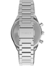 TW2Y36200 Q Timex® Chronograph 40mm Stainless Steel Bracelet Watch Strap Image
