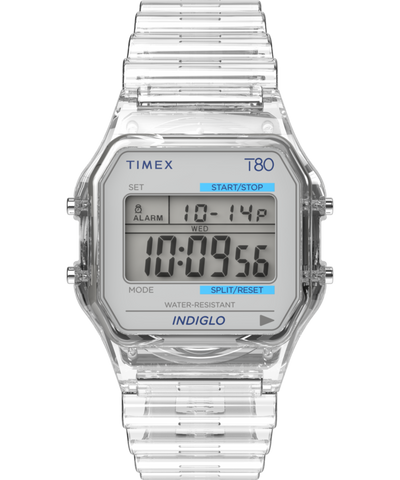 TW2Y36400 Timex T80 34mm Resin Watch Strap Primary Image