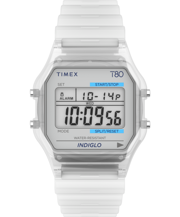 TW2Y36400 Timex T80 34mm Resin Strap Watch Primary Image