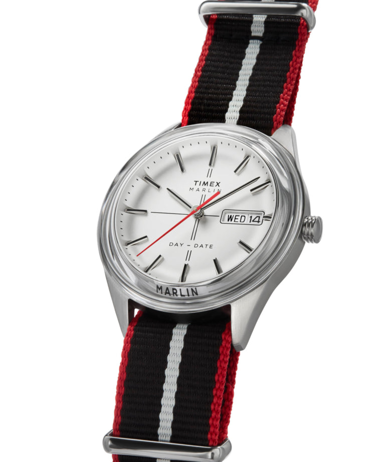 TW2Y37300 Marlin® Jet Quartz 38mm Fabric Strap Watch Campaign Key Silhouettes (Beauty shots) Image