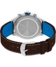 TW2Y38700 Timex x Pan Am® Waterbury Ace Chronograph 41mm Leather Strap Watch Caseback with Attachment Image