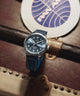 TW2Y38800 Pan Am® x Timex Waterbury Automatic Ace 41mm Leather Strap Watch Alt Beauty Shot 2