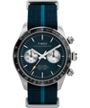 TW2Y39000 Waterbury Heritage Chronograph 39mm Fabric Strap Watch Primary Image