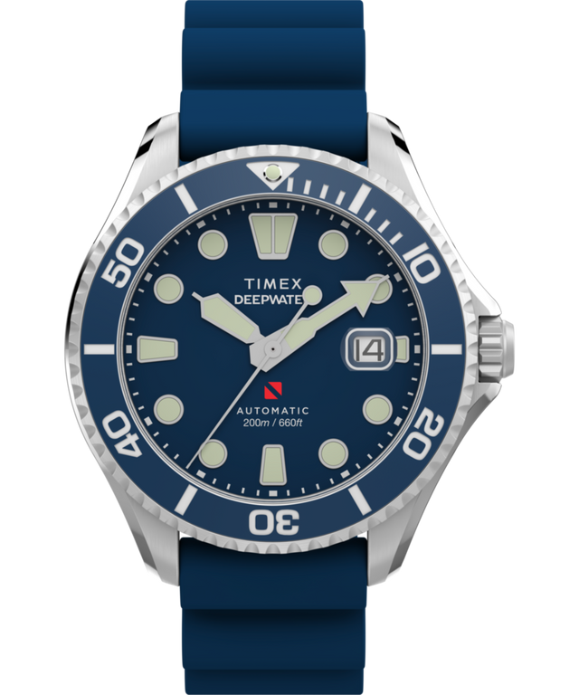 TW2Y39900 Deepwater Meridian 200 Automatic 44mm HNBR Rubber Strap Watch Primary Image