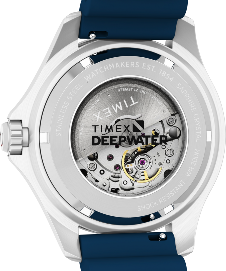TW2Y39900 Deepwater Meridian 200 Automatic 44mm HNBR Rubber Strap Watch Caseback Image