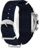 TW2Y40800 Waterbury Traditional Fly Back Chronograph 43mm Fabric Strap Watch Caseback with Attachment Image