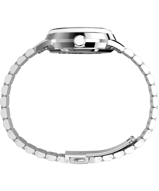 TW2Y45000 Timex x Peanuts® Marlin® Automatic 75th Anniversary 40mm Stainless Steel Bracelet Watch Profile Image