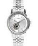 TW2Y45000 Timex x Peanuts® Marlin® Automatic 75th Anniversary 40mm Stainless Steel Bracelet Watch Primary Image