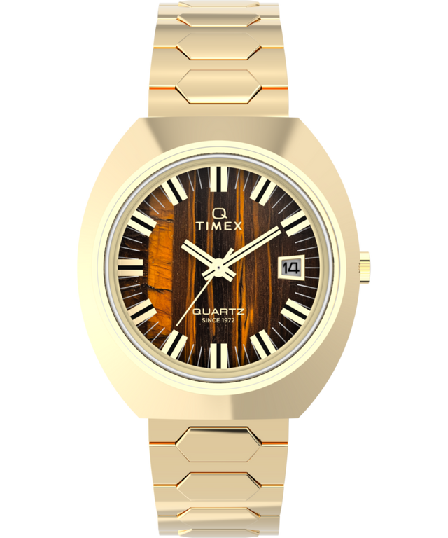 TW2Y45200 Q Timex® 1972 Time Machine Reissue 39mm Stainless Steel Bracelet Watch Primary Image