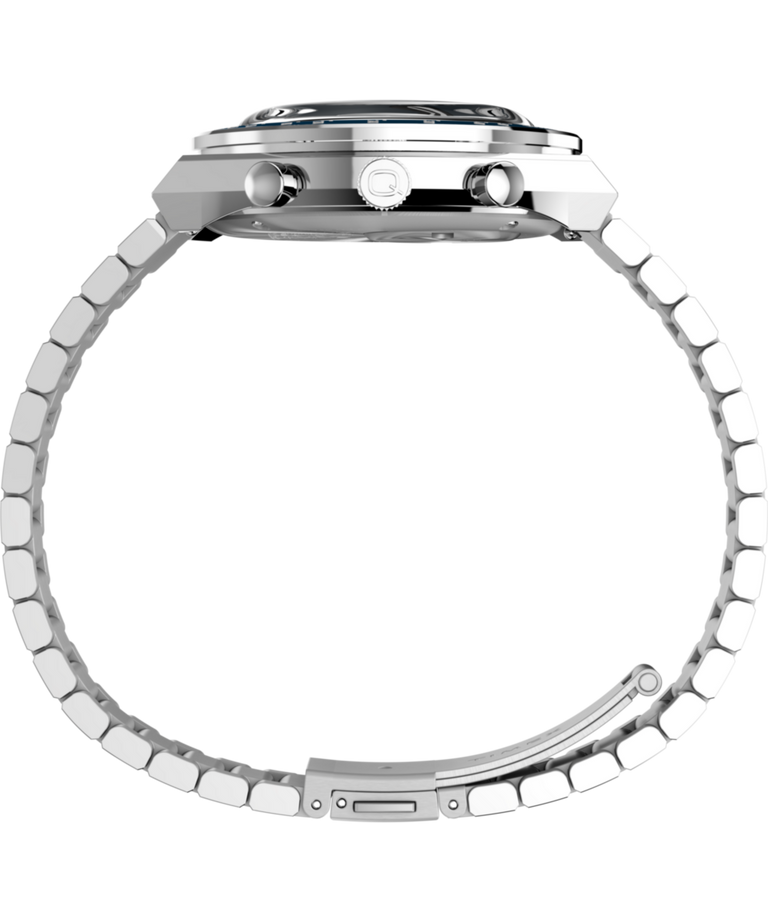TW2Y45300 Peanuts® x Q Timex Chronograph 40mm Stainless Steel Bracelet Watch  Profile Image