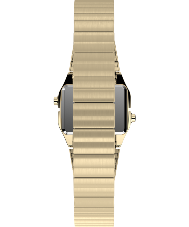 TW2Y46600 Teeny Tiny Timex Endorsed by Dimepiece 20mm Stainless Steel Expansion Band Watch with Perfect Fit Strap Image