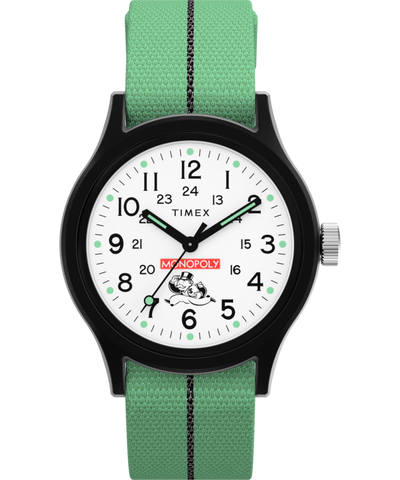 TW2Y47100 Monopoly x Timex MK1 36mm Fabric Strap Watch Primary Image