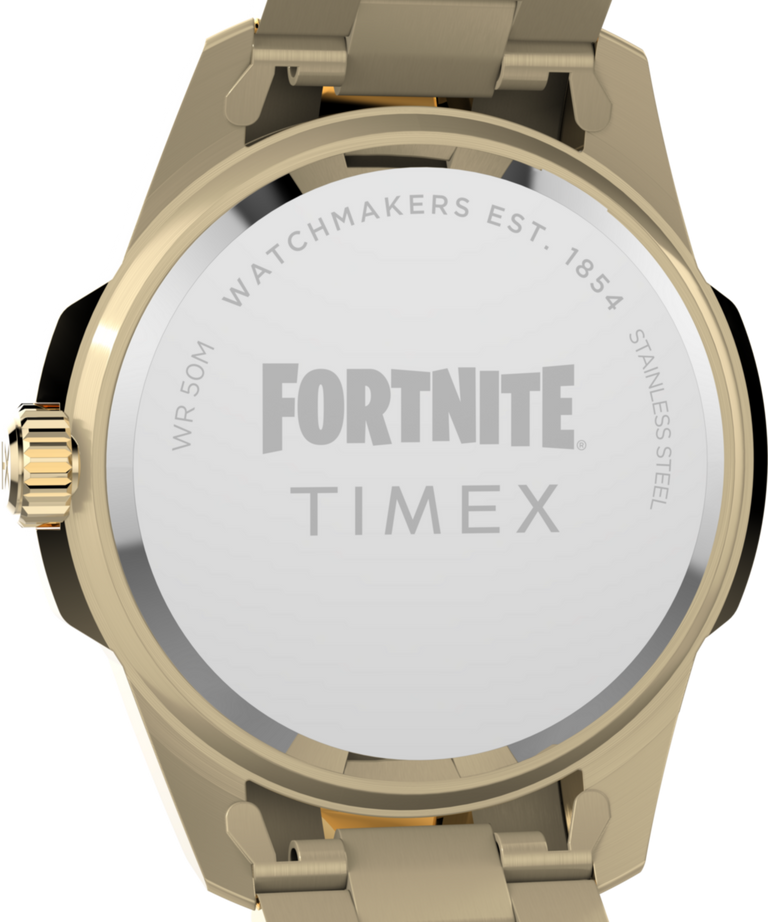 Timex x Fortnite Essex 45mm Stainless Steel Bracelet Watch - TW2Y47200 | Timex UK Timex x Fortnite Essex 45mm Stainless Steel Bracelet Watch - TW2Y47200 | Timex UK
