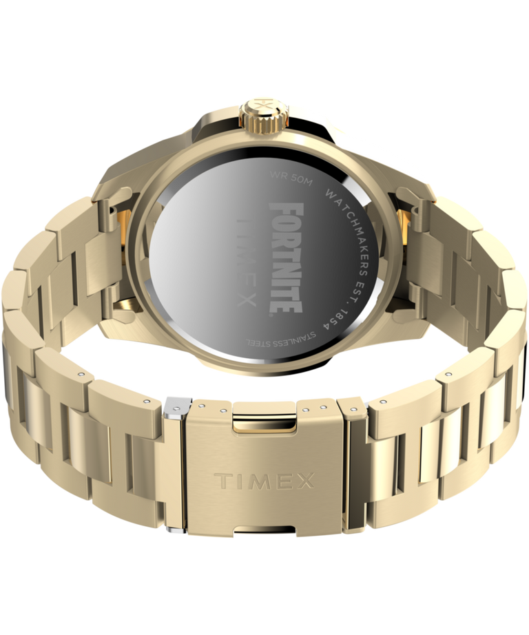 Timex x Fortnite Essex 45mm Stainless Steel Bracelet Watch - TW2Y47200 | Timex UK Timex x Fortnite Essex 45mm Stainless Steel Bracelet Watch - TW2Y47200 | Timex UK