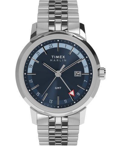 TW2Y47600 Marlin® Quartz GMT 40mm Stainless Steel Bracelet Watch Primary Image