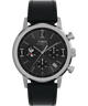 TW2Y48500 Peanuts® x Timex Marlin® Chronograph Joe Cool 40mm Leather Strap Watch Primary Image