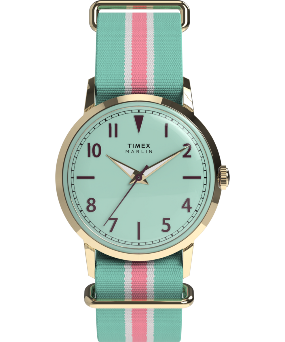 TW2Y49700 Marlin® 34mm Fabric Strap Watch  Primary Image