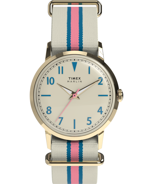 TW2Y49800 Marlin® 34mm Fabric Strap Watch  Primary Image