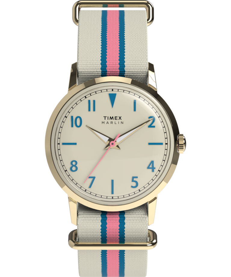 TW2Y49800 Marlin® 34mm Fabric Strap Watch  Primary Image