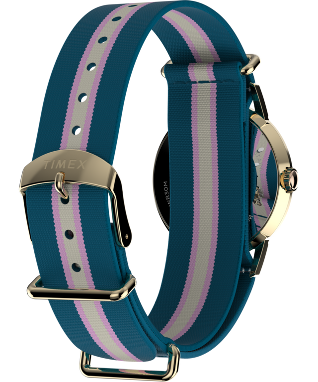 TW2Y49900 Marlin® 34mm Fabric Strap Watch Caseback with Attachment Image