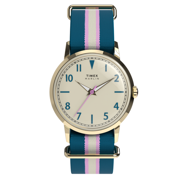 TW2Y49900 Marlin® 34mm Fabric Strap Watch Primary Image