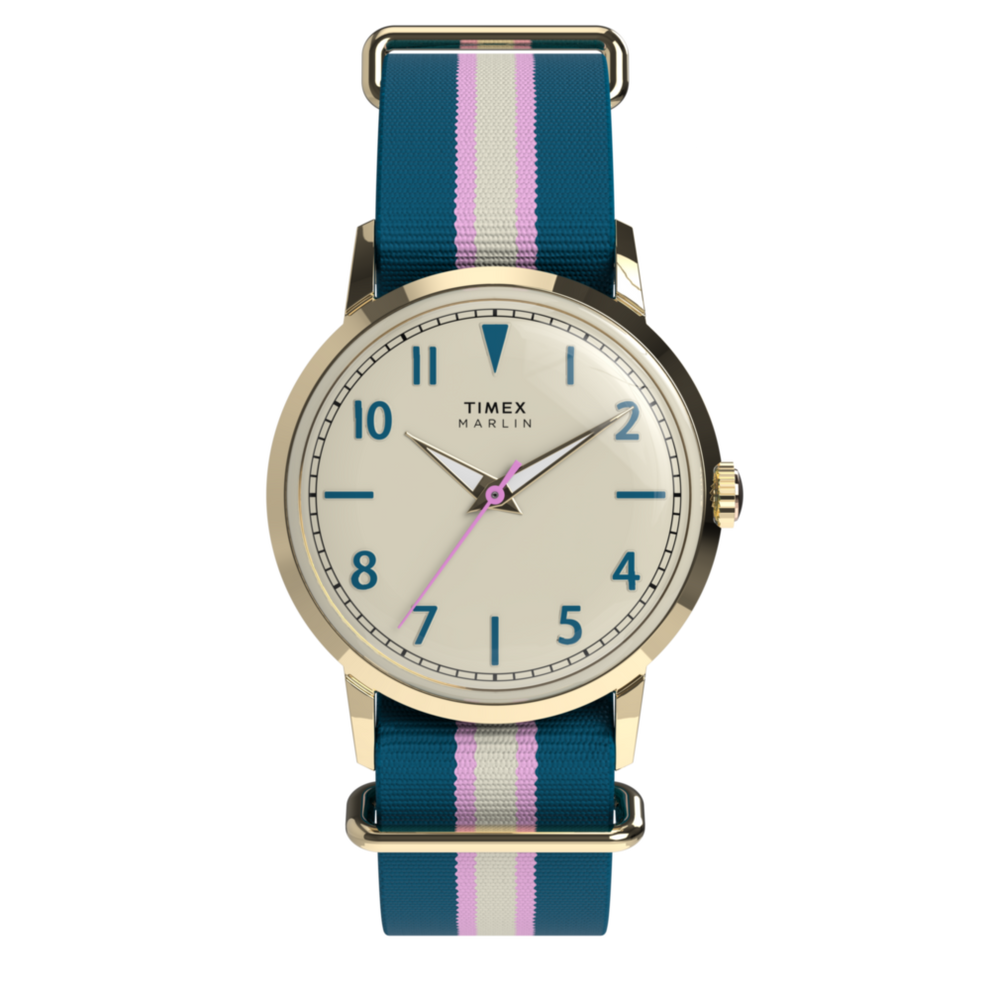 TW2Y49900 Marlin® 34mm Fabric Strap Watch Primary Image