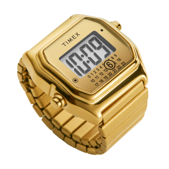 TIMEX × MM6 T80 リング ゴールド 新品 MM6 x Timex T80 20mm Ring Watch M/L - TW2Y50200 | Timex UK