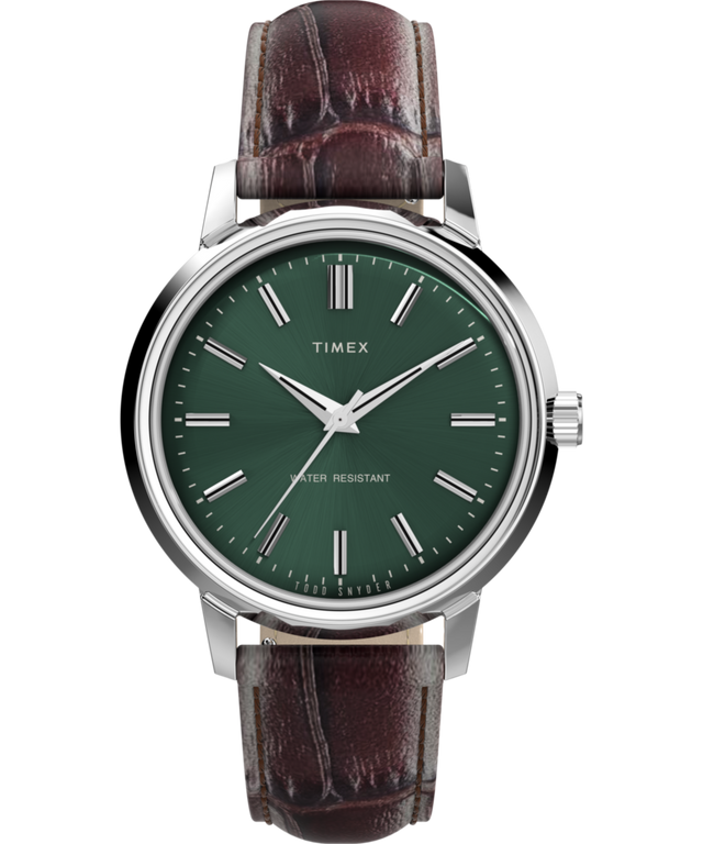 TW2Y51600 Todd Snyder x Timex Olive Marlin® Automatic Primary Image
