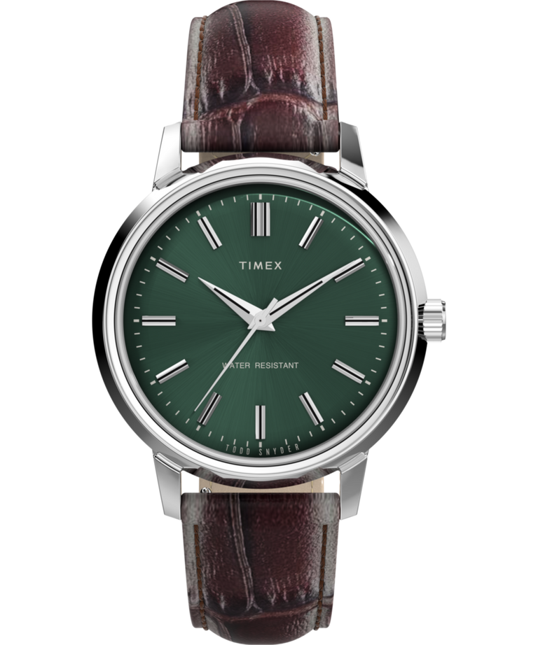 TW2Y51600 Todd Snyder x Timex Olive Marlin® Automatic Primary Image
