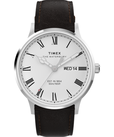 TW2Y51900 Waterbury Classic 40mm Leather Strap Watch Primary Image
