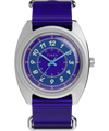 TW2Y52200 Worn & Wound x Timex Whirlpool 37mm Fabric Strap Watch Primary Image