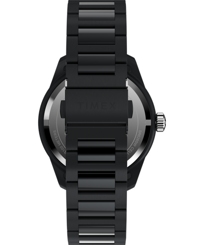 TW2Y53200 Huckberry x Timex 1979 Black Max 41mm Stainless Steel Bracelet Watch Strap Image