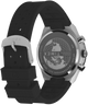 TW2Y56100 Q Timex Continental Chronograph 40mm Synthetic Rubber Strap Watch  Caseback with Attachment Image